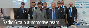 RadiciGroup automotive team visit Jaguar Land Rover: serving customers and sustainable innovation.