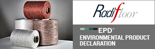 Radifloor® BCF Yarn: measurable sustainability.