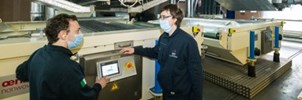 RadiciGroup investiert 15 Millionen Euro in eine neue Anlage zur Herstellung von Meltblown-Vliesstoffen, dem Grundmaterial für Schutzmasken.