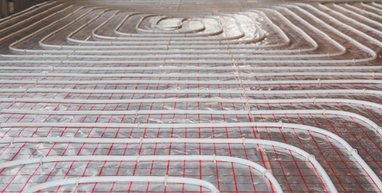 Radiant floor heating